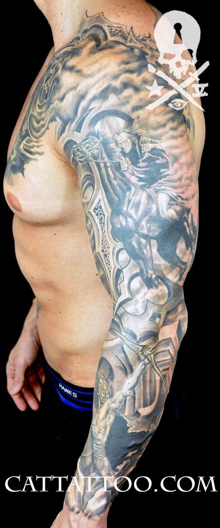 Tattoos - Boris Four Horsemen - 115206